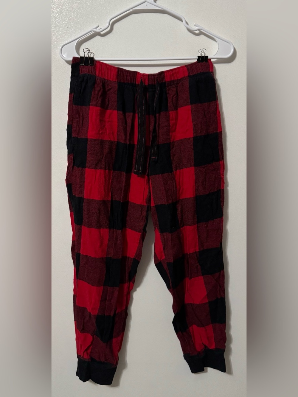 Old Navy Red and Black Buffalo Plaid Pajama Pants